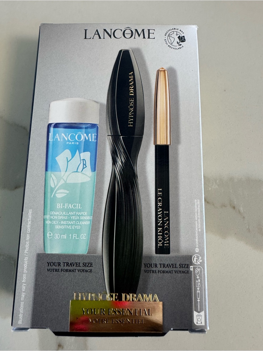 Lancรดme Mascara & Eye Makeup Trio - brand new in box